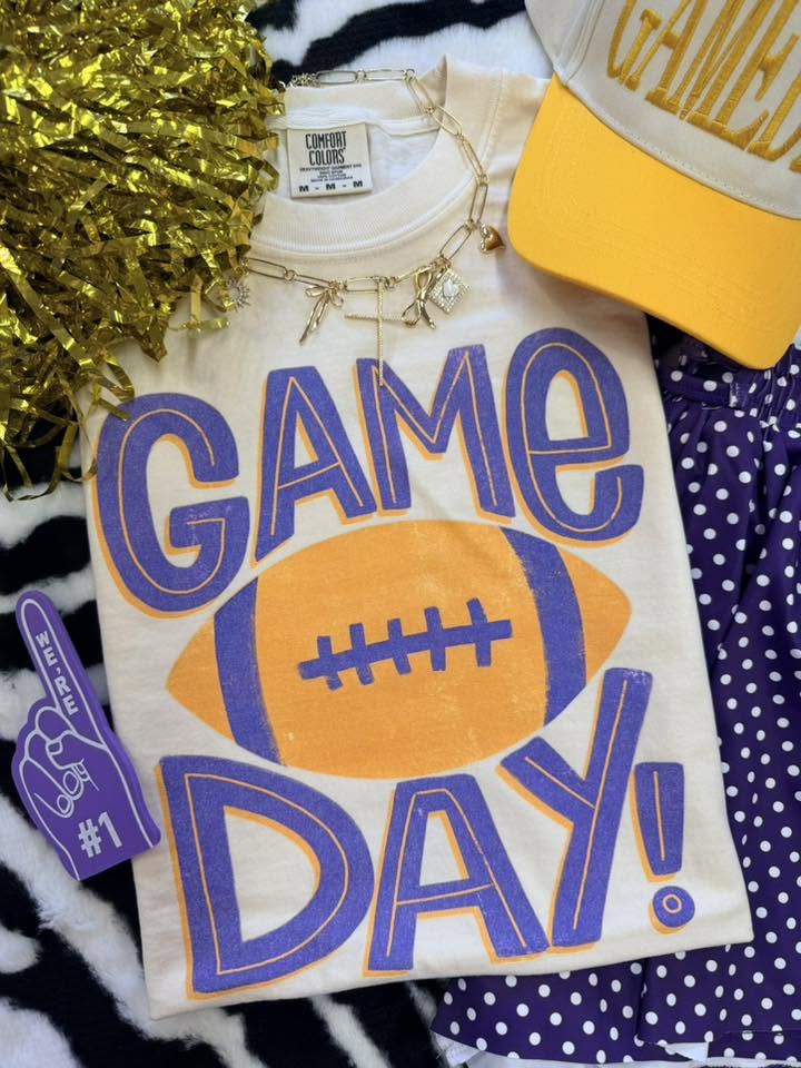 Game Day Football Tee