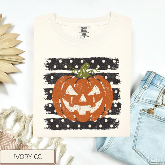 Stripe Ghost Reading Tee