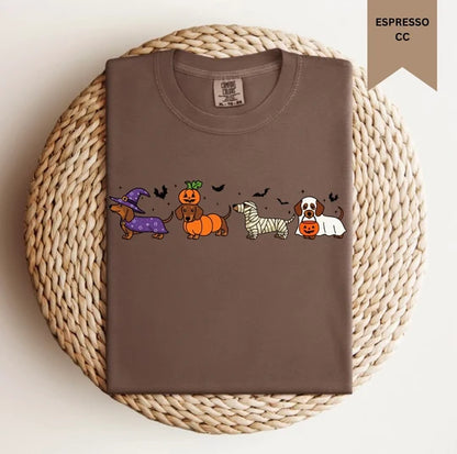 Halloween Dachshund Tee