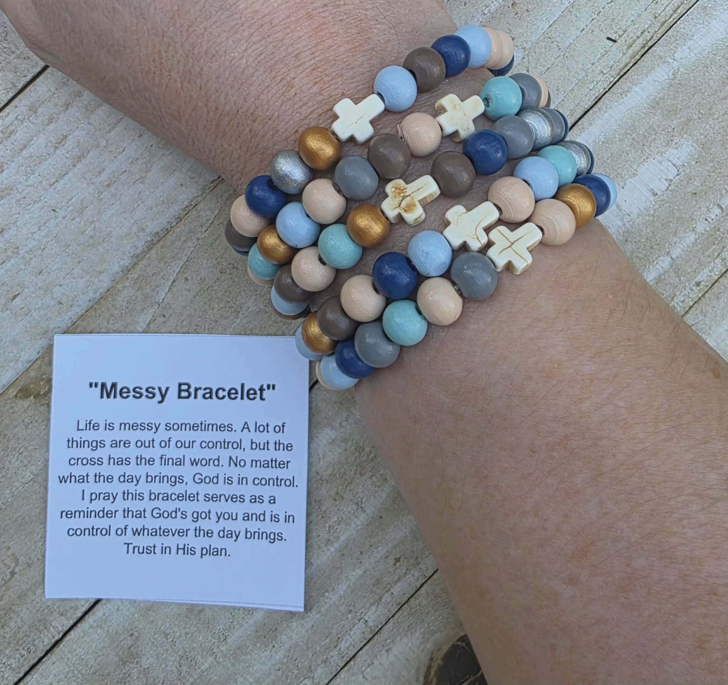 Messy Bracelets (4 designs available)