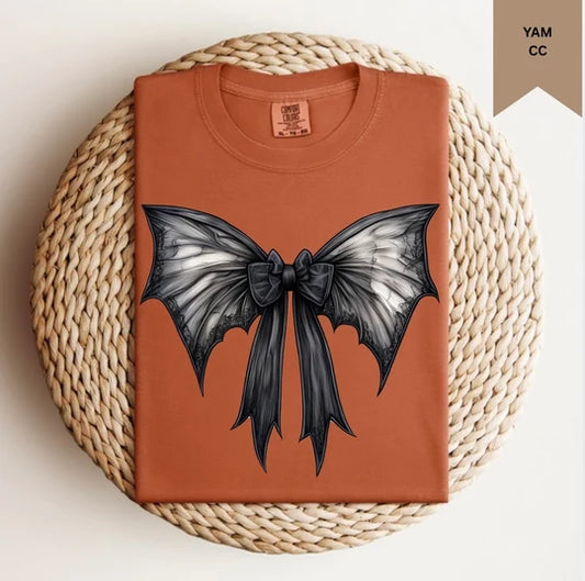 Bat Bow Tee