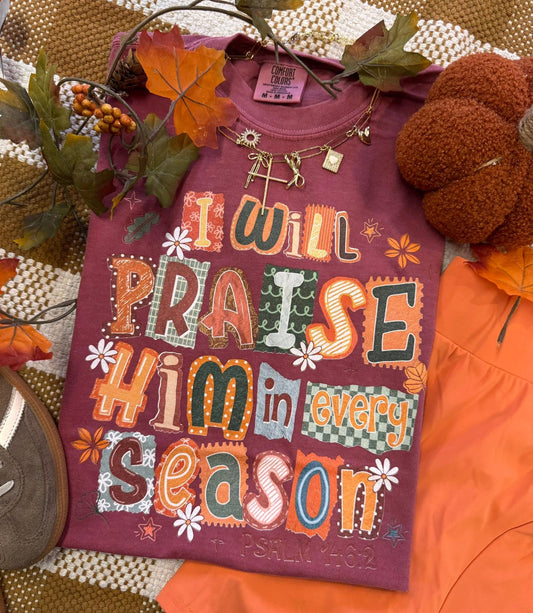 I Will Praise Him In Every Season