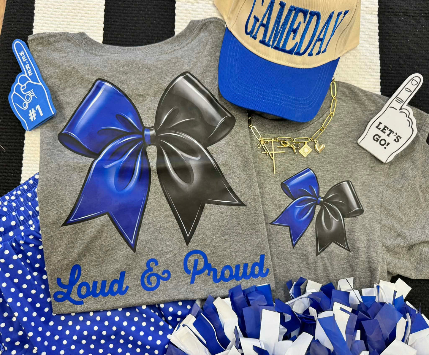 Loud & Proud Bow Tee (Multiple Colors Available)