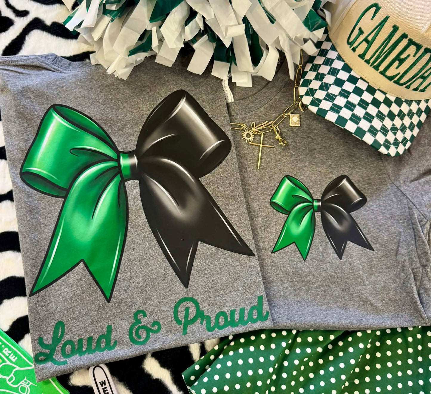 Loud & Proud Bow Tee (Multiple Colors Available)