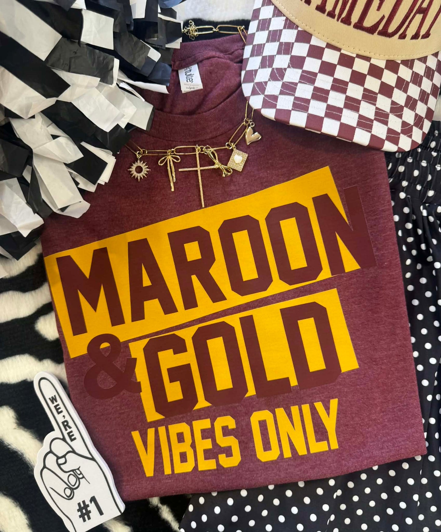 Custom Color & Gold Vibes Only (Multiple Colors Available)