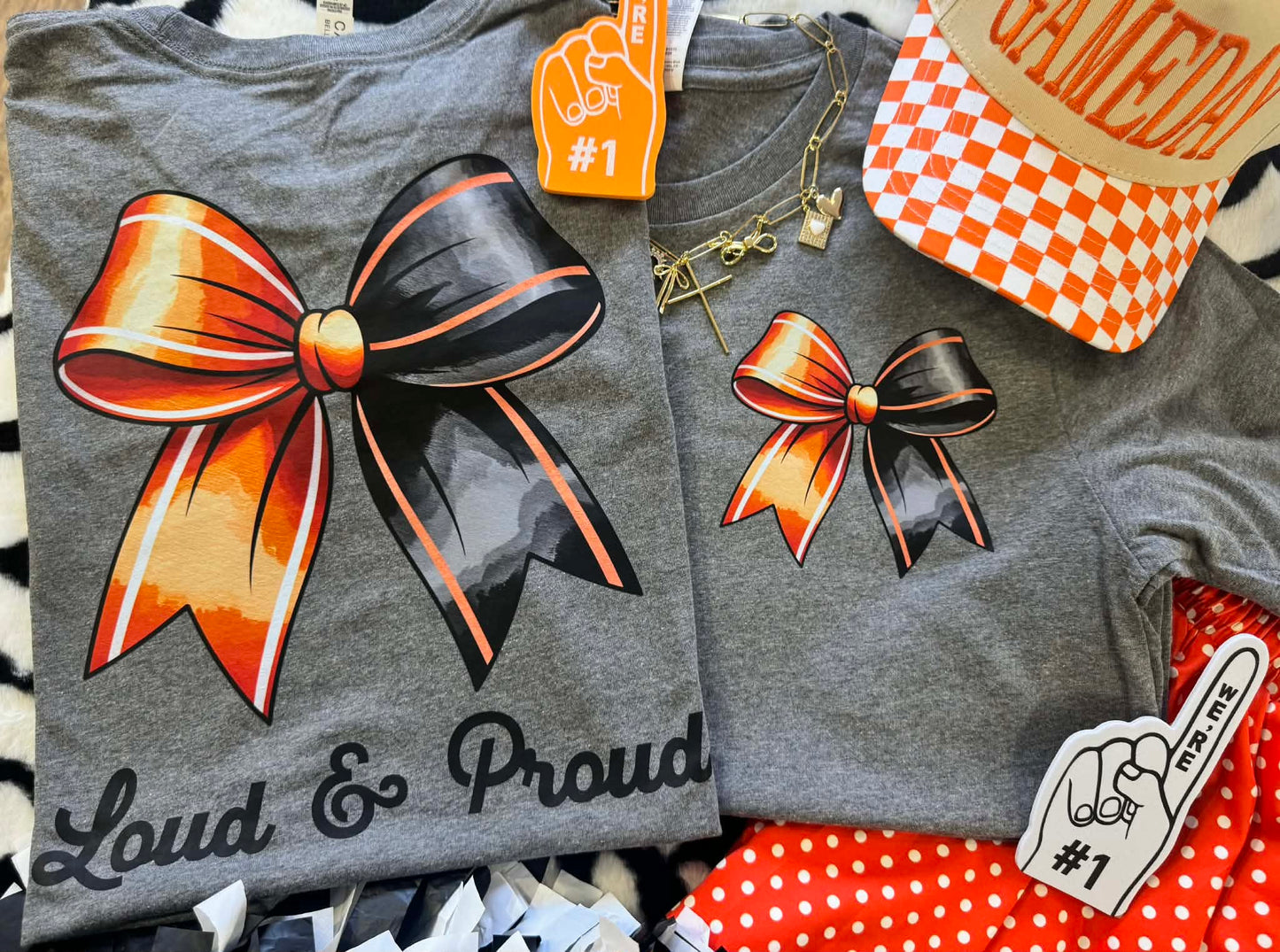 Loud & Proud Bow Tee (Multiple Colors Available)