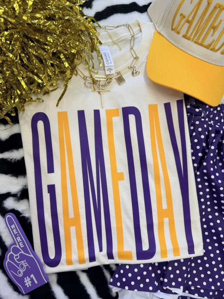 Tall Gameday Tee (Multiple Colors Available)