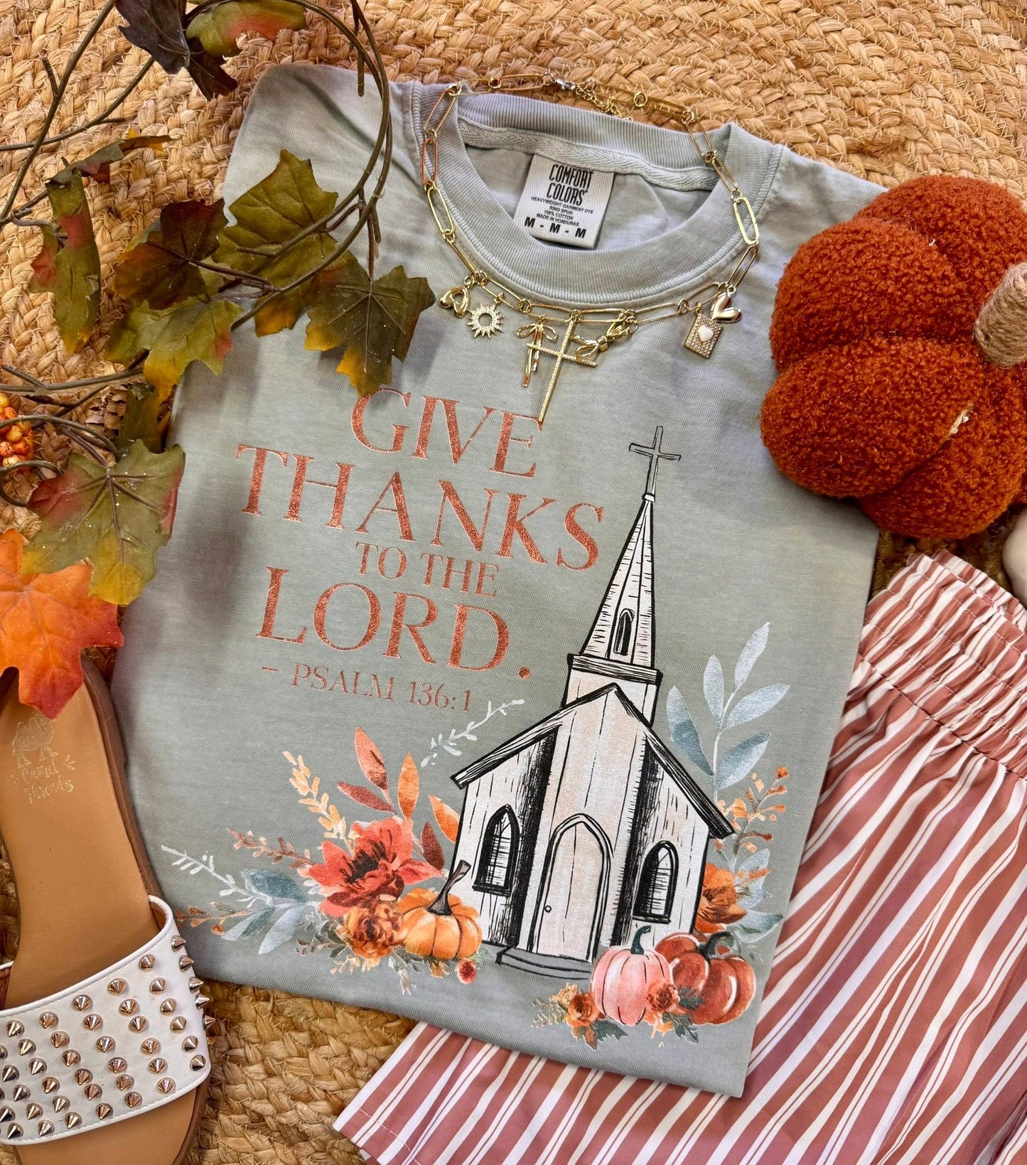 Pumpkin Give Thanks to the Lord