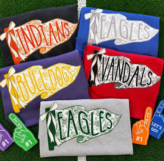 Chinoiserie Flag Spirit Tees