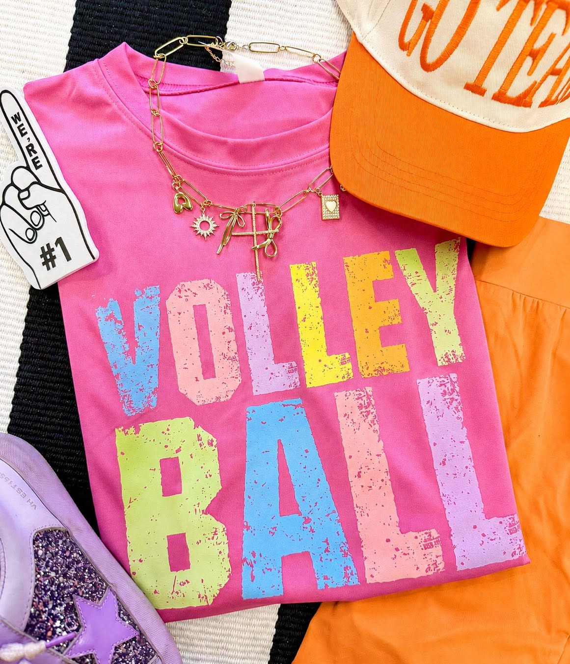 Volleyball Pastels Dri Fit Tee