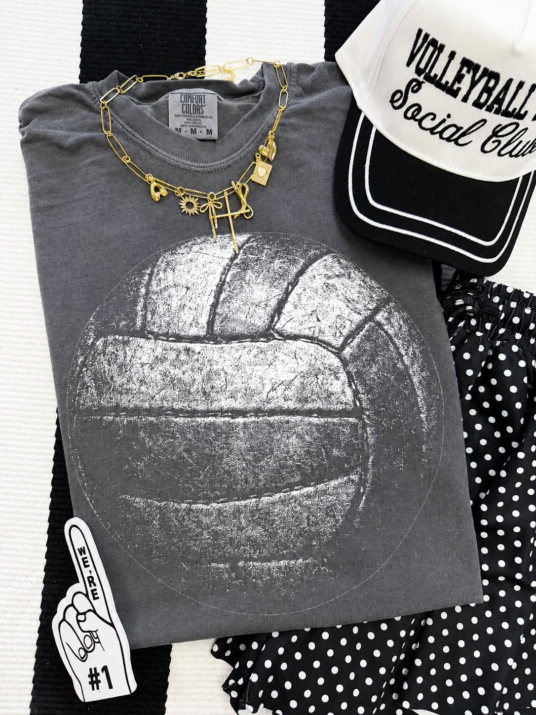 Two Tone Volleyball Tee