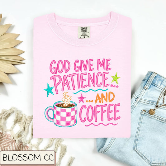 Patience And Coffee Tee