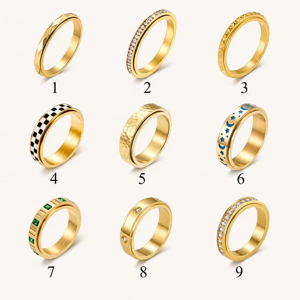 Fidget Anxiety Rings