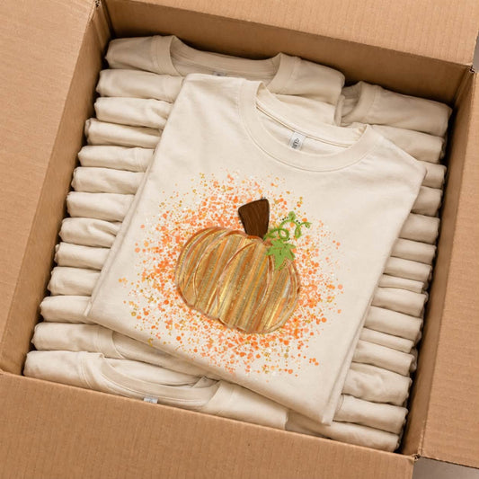 Pumpkin Splatter Tee