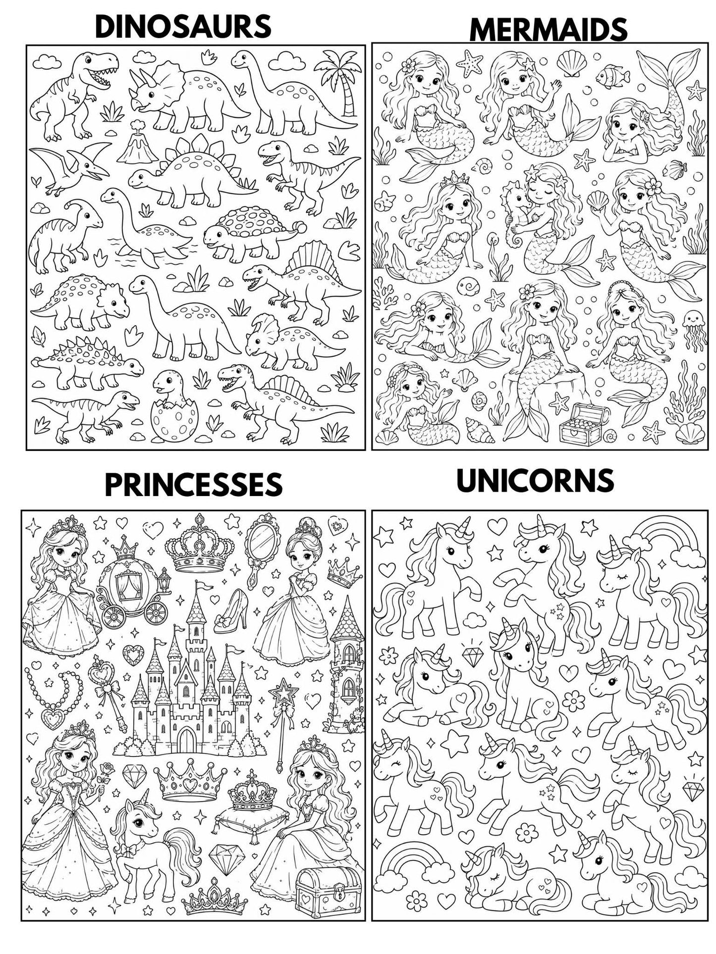 Coloring Blankets