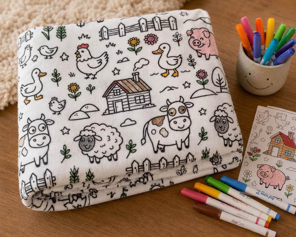 Coloring Blankets