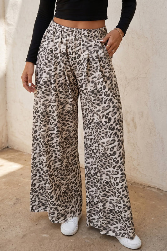 Leopard Full Length Pants
