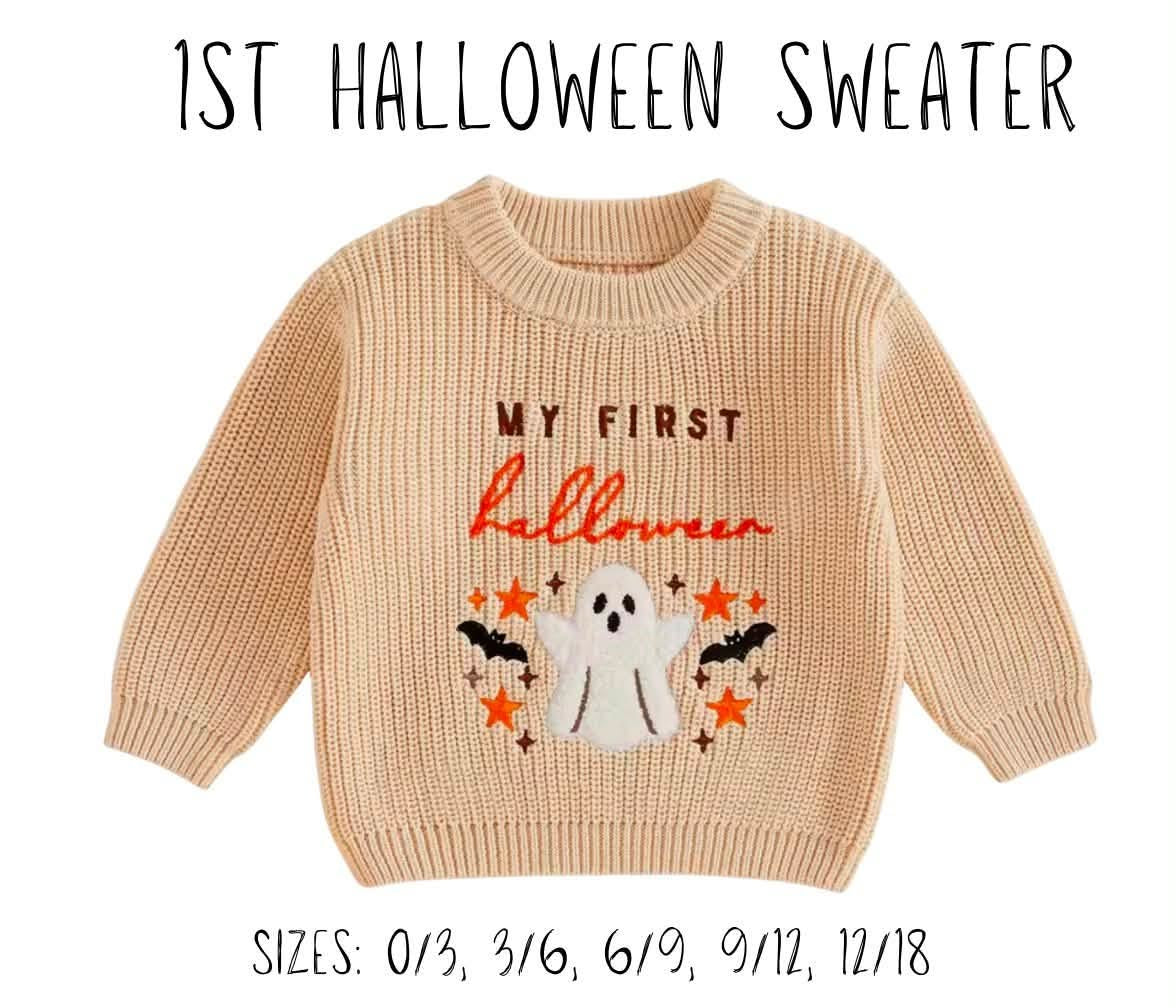 1st Halloween Sweater