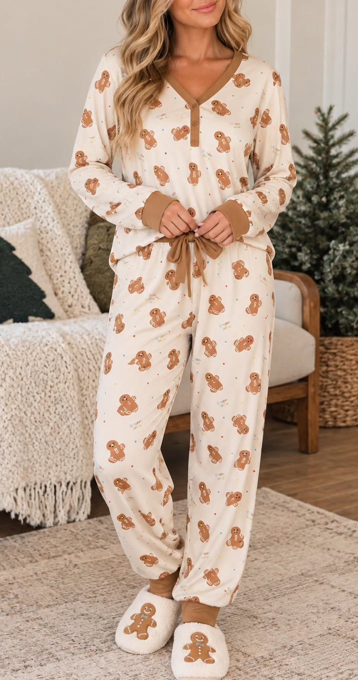 Abstract Gingerbread Lounge Set