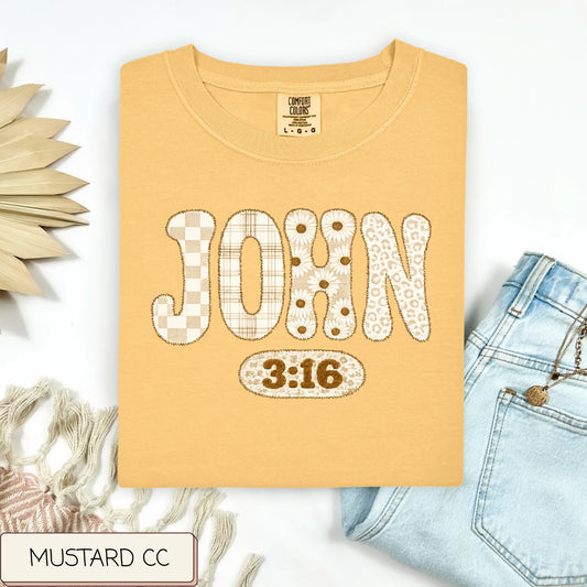 Multiprint John 3:16 Tee