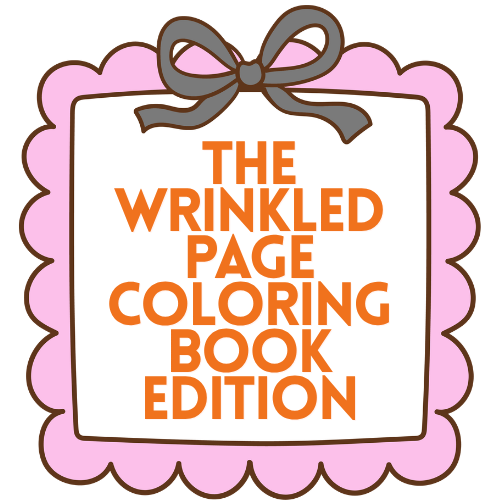 The Wrinkled Page Kids | Mystery Coloring Book