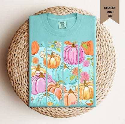 4 Panel Pumpkin Tee