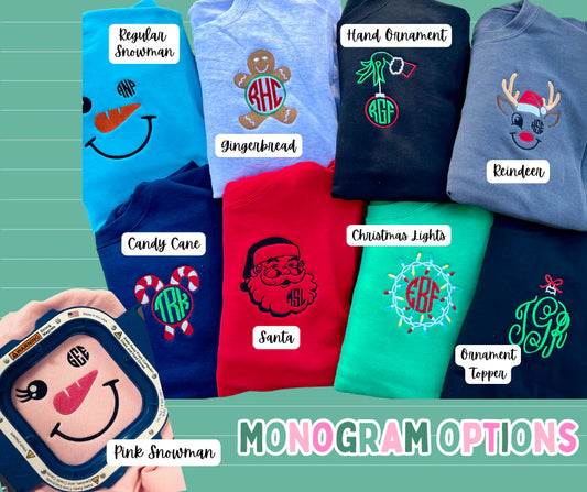 Christmas Monograms