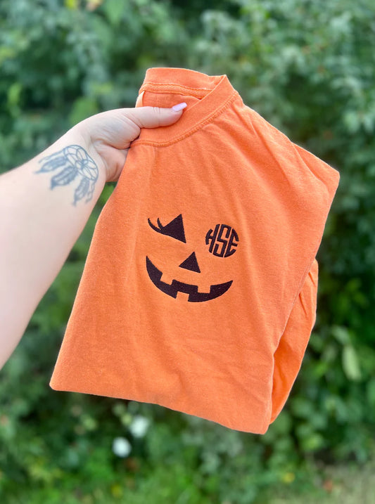 Pumpkin Eye Monogram