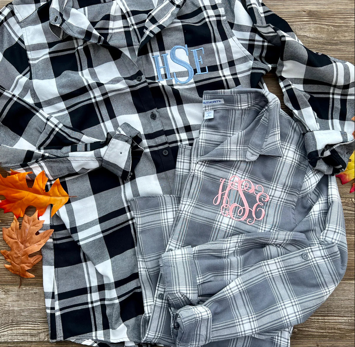 Flannel Monogram