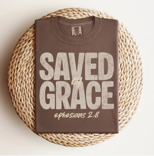Saved By Grace Tee